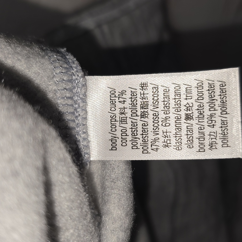 Victorias Secret Victoria Sport Deep VNeck Gray Sweatshirt Hoodie Women Size S/M - Picture 8 of 12